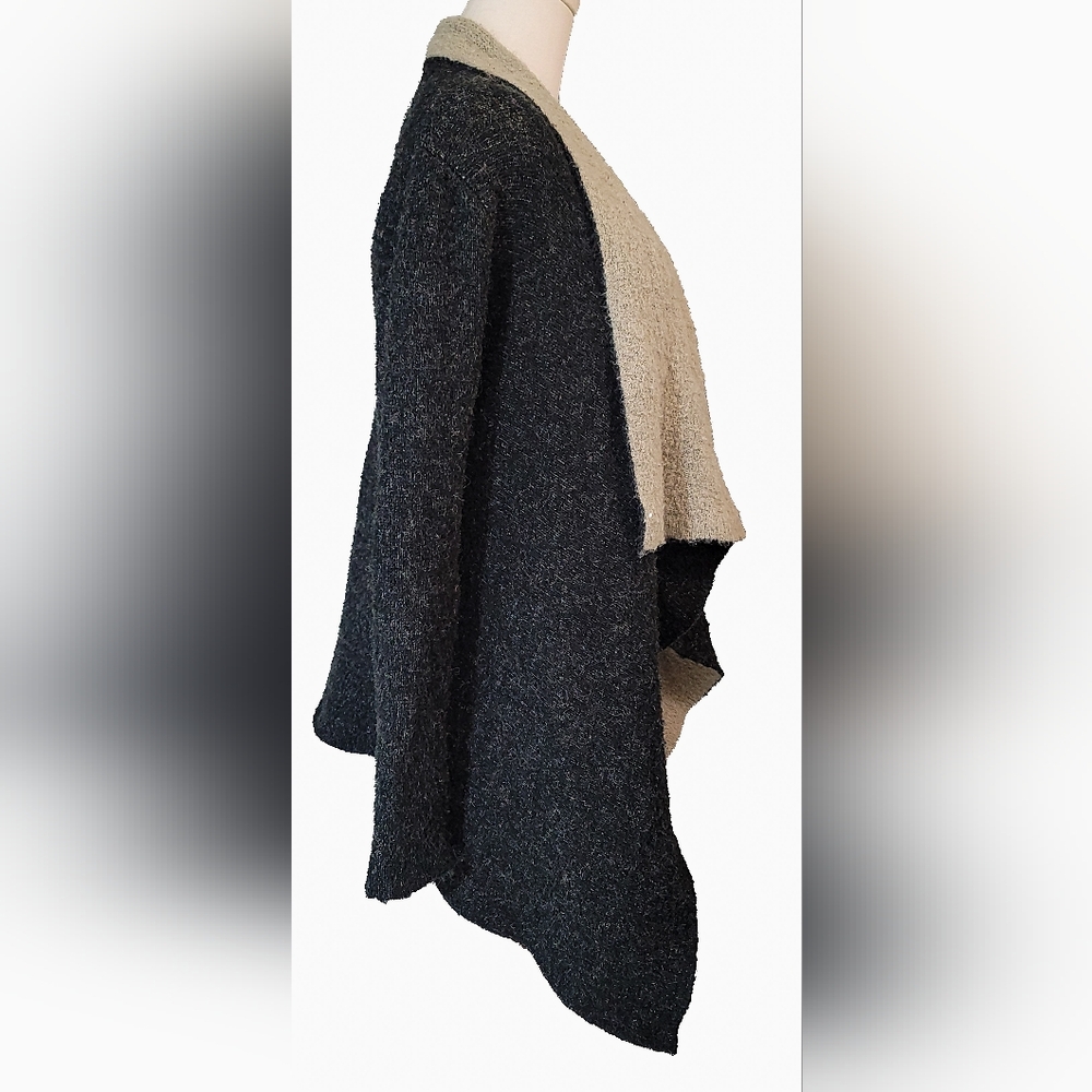 Zara Knit Open Drape Front Wool Blend Cardigan
Sweater Jacket Size M - Picture 3 of 7